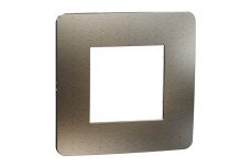 Рамка Unica Studio Metal, 1 постовая, бронза (NU280250M)