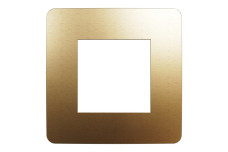 Рамка Unica Studio Metal, 1 постовая, медь (NU280257M)