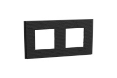 Рамка 2-постовая Unica Deco Material, камень (NU600477)
