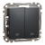 Выключатель для жалюзи Черный Sedna Design (SDD114104)  = 505.00 грн 
