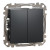 Двухклавишный выключатель Черный Sedna Design (SDD114105)  = 360.00 грн 