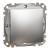 Одноклавишный выключатель, 10АX, IP44, матовый алюминий, Sedna Design & Elements (SDD270101)  = 538.00 грн 