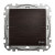 Одноклавишный выключатель, 10АX, IP44, венге, Sedna Design & Elements (SDD281101)  = 538.00 грн 