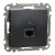 Компьютерная розетка, RJ45 CAT6 UTP, Черная, Sedna Design (SDD114461)  = 757.00 грн 