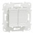 NEW UNICA - KNX Кнопочный выключатель двухклавишный, Белый (NU553118)  = 8 040.00 грн 