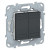 NEW UNICA - KNX Кнопочный двухклавишный выключатель, Антрацит (NU553154)  = 8 180.00 грн 