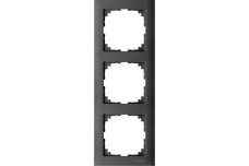 M-Pure Рамка, 3-постовая Антрацит (MTN4030-3614)