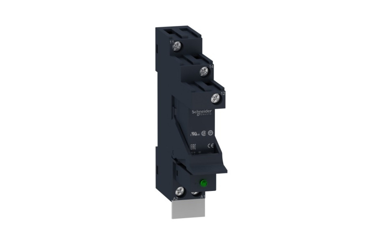 Реле электромеханическое интерфейсное в сборе,1CO,~230В (RSB1A120P7PV)
