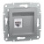 Розетка компьютерная RJ45 UTP категория 6 Asfora Алюминий (EPH4700161)  = 690.00 грн 