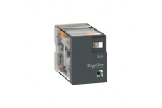 Реле миниатюрное промежуточное, 5А, 2СО, светодиод =24В (RXM2LB2BD)