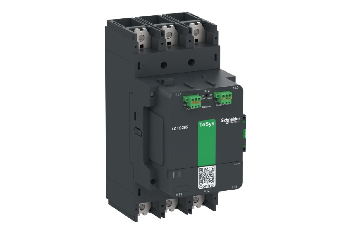 Контактор TeSys G 400A 3P 200-500 AC/DC+ПЛК (LC1G400LSEA)