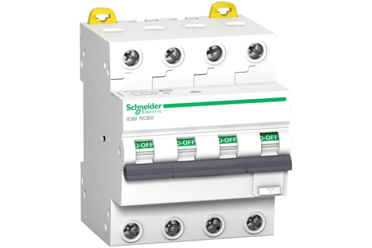Дифференциальный автомат IC60 4Р C25А 0.03А 6кА AC (A9D57425)