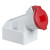 Промислова розетка PratiKa 32 A, 3P+E 380-415 В зм. стр., IP44 (83120)  = 1 261.00 грн 
