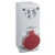 Розетка Unika с блоком - 32 A - 2P + E - 380...415 V AC - IP44 - wall (83045)  = 2 640.00 грн 