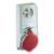 Розетка Unika с блоком - 32 A - 2P + E - 380...415 V AC - IP44 - panel (82145)  = 2 609.00 грн 