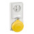 Розетка Unika с блоком - 32 A - 2P + E - 100...130 V AC - IP65 - panel (82189)  = 2 531.00 грн 