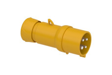 Кабельная вилка PratiKa, прямая - 32 A - 3P + E - 100...130 V AC - IP44 (PKX32M414)