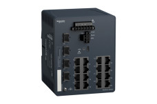 Управляемый коммутатор Modicon, 16 портов для медного кабеля, 4 Gigabit SFP (MCSESM203F4LG0)