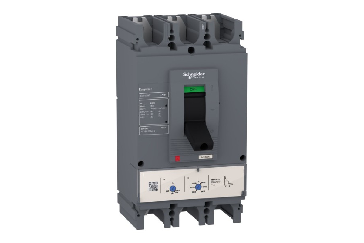 Автоматический выключатель в литом корпусе EasyPact CVS400F TM320D 3P3D (LV540305)