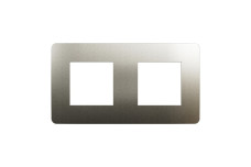 Рамка Unica Studio Metal, 2 посты, бронза (NU280452M)