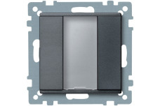 KNX пост управления, 1 кнопка, антрацит, System M (MTN627514)