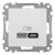 USB розетка A+C, 3 A, 45 Вт, Белый Sedna Design (SDD111404)  = 4 285.00 грн 