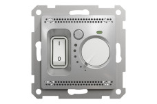 Термостат теплого пола 16 A Алюминий Sedna Design (SDD113507)