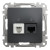Розетка телекоммуникационная RJ45+RJ11 6UTP, черный, Sedna Design & Elements (SDD114468)  = 970.00 грн 