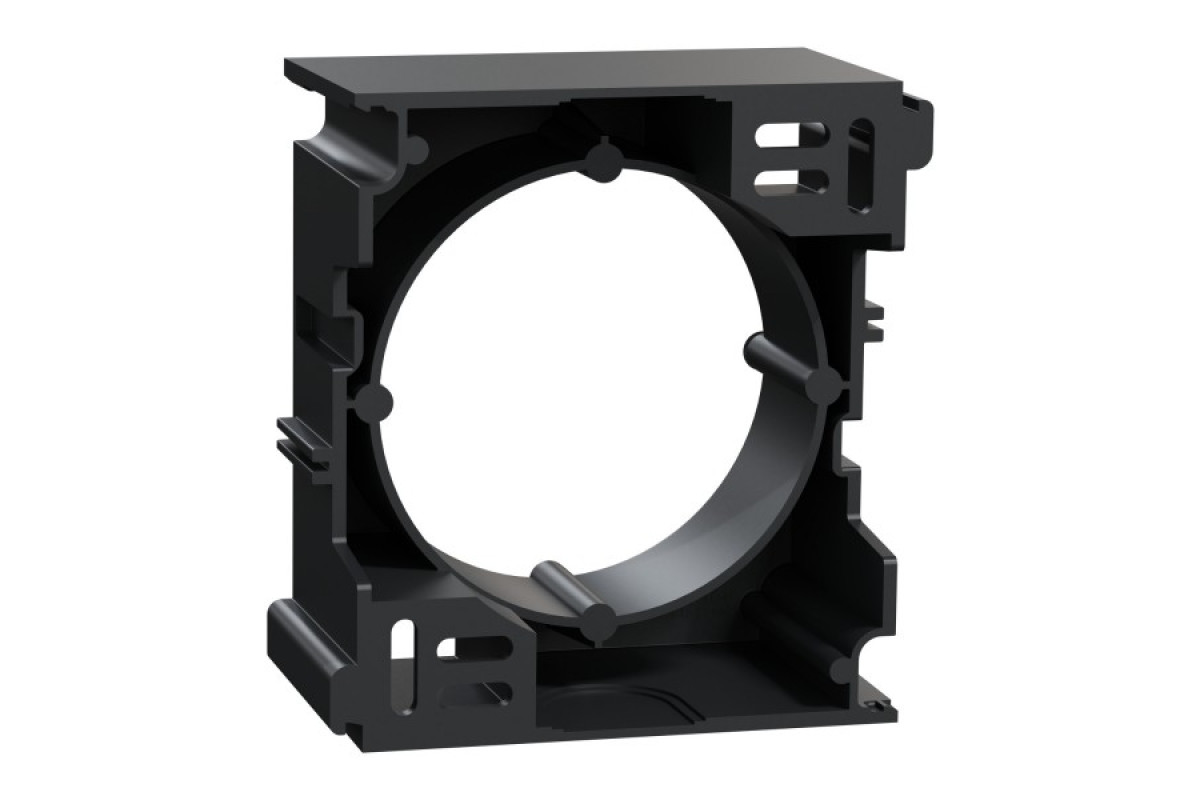 Коробка для наружного монтажа Черный Sedna Design (SDD114902)