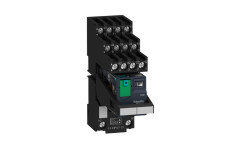 Реле электромеханическое миниатюрное,4CO,LED,=24В (RXM4AB2BDPVS)