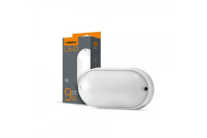 LED светильник IP65 овальный VIDEX 9W 5000K белый (VL-BHO-095PW)