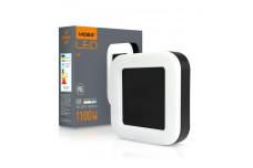 LED светильник ART IP65 квадратный VIDEX 15W 5000K Black (VL-BHFS-155B)