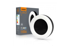 LED светильник ART IP65 круглый VIDEX 15W 5000K Black (VL-BHFR-155B)