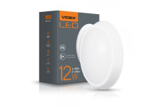 LED светильник IP65 овальный VIDEX 12W 5000K белый сенсорный (VL-BHO-125PW-S)