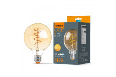 Светодиодная лампа VIDEX Filament G95FASD 5W E27 2200K димерная бронза (VL-G95FASD-05272)