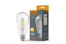 Светодиодная лампа VIDEX Filament ST64FD 6W E27 4100K димерная (VL-ST64FD-06274)