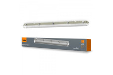 LED світильник IP65 лінійний під лампу 2хТ8 VIDEX 1,2М 220V (VL-BNW-T8122G)