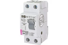 Реле диференціальне (ПЗВ) EFI-2 16A/0.1A 2 полюси тип AC 10 х-ка inst. ETI (002061220)
