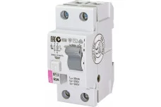 Реле диференціальне (ПЗВ) EFI-2 63A/0.03A 2 полюси тип AC 10 х-ка inst.ETI (002061213)