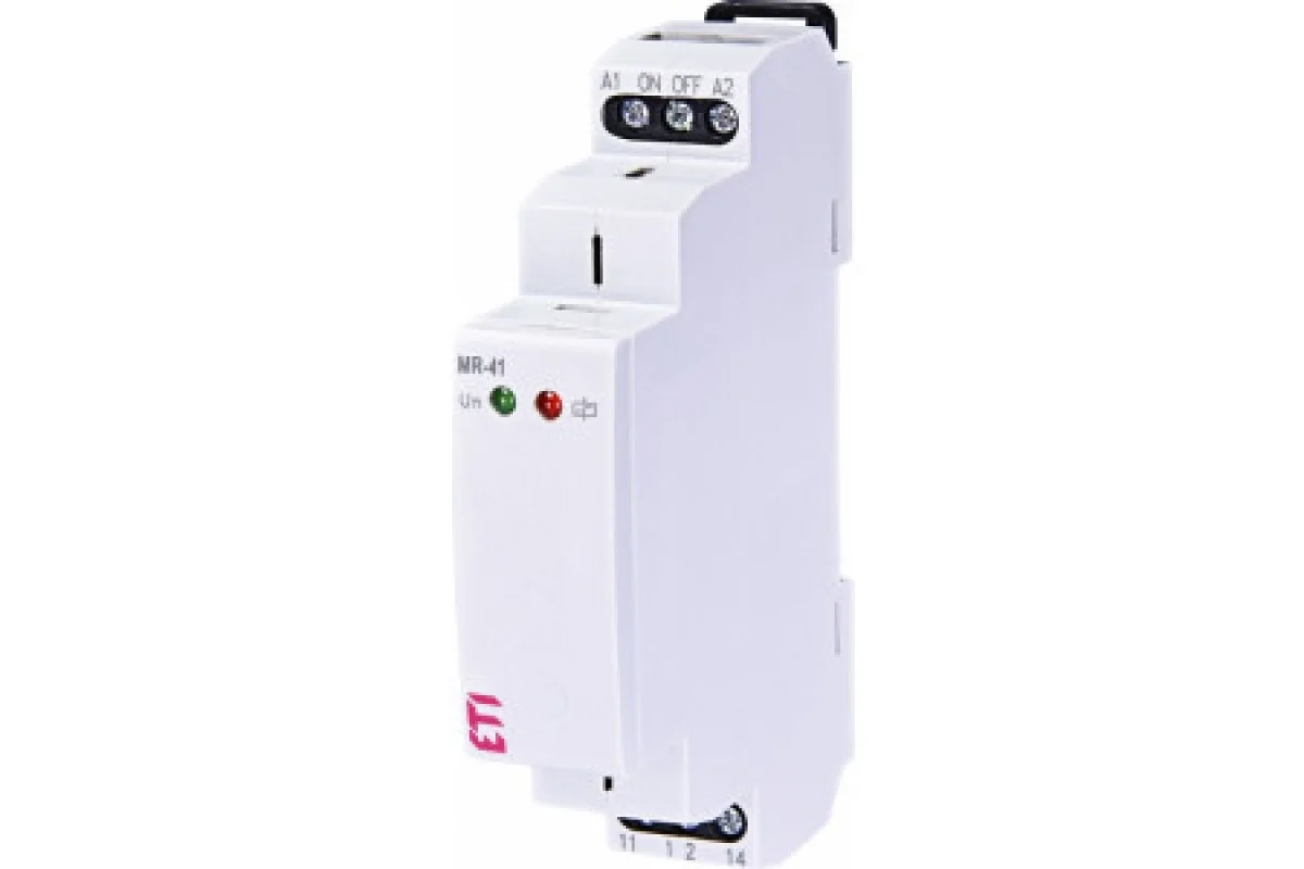 Імпульсне реле з функцією "пам'ять" MR-41 UNI 12-240V AC/DC ETI (002470007)