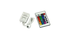 Контролер RGB PROLUM інфрачервоний (IR, 24 кнопки 6A) (402009)