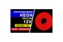Світлодіодний неон PROLUM™ 8x16, IP68, 12V, Series "SF", Червоний, PRO (120015)