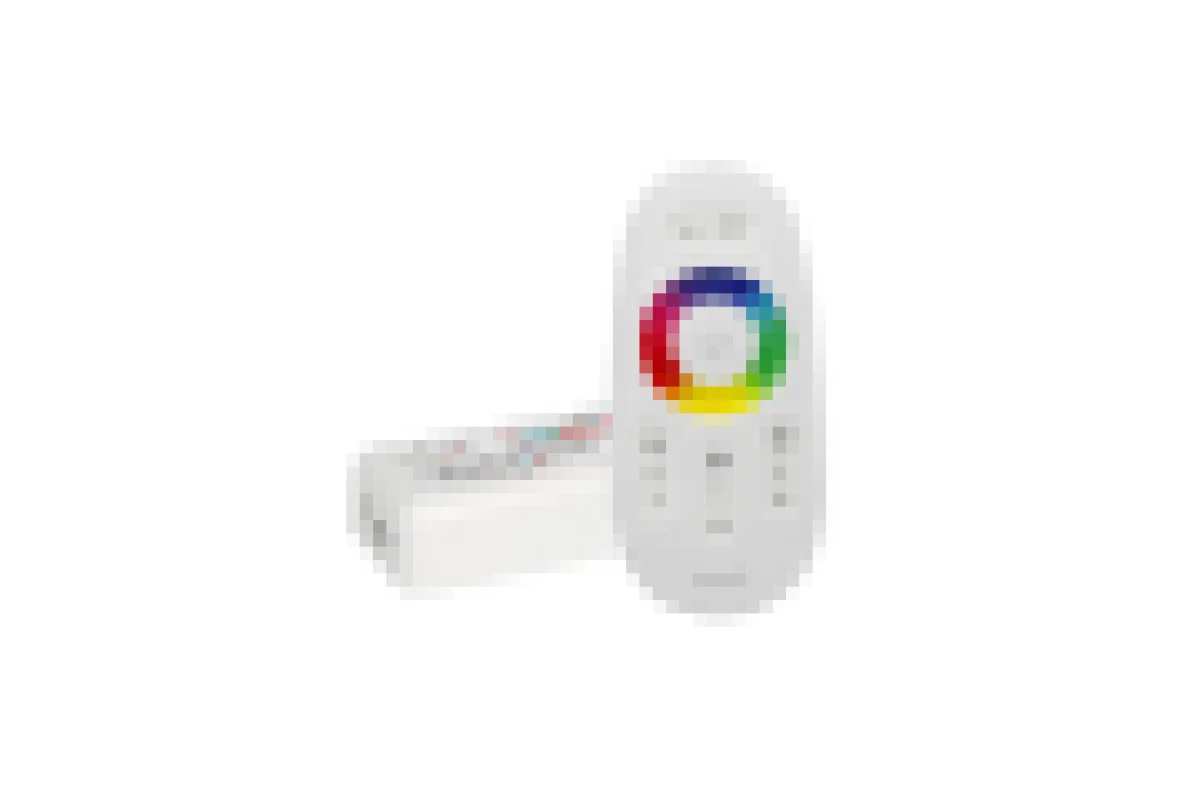 Контролер RGB + W PROLUM (RF; 5K; сенсорний; 24A; Білий) (402027)