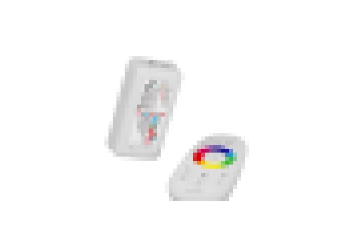 Контролер RGB + W PROLUM (RF; 5K; сенсорний; 24A; Білий) (402027)