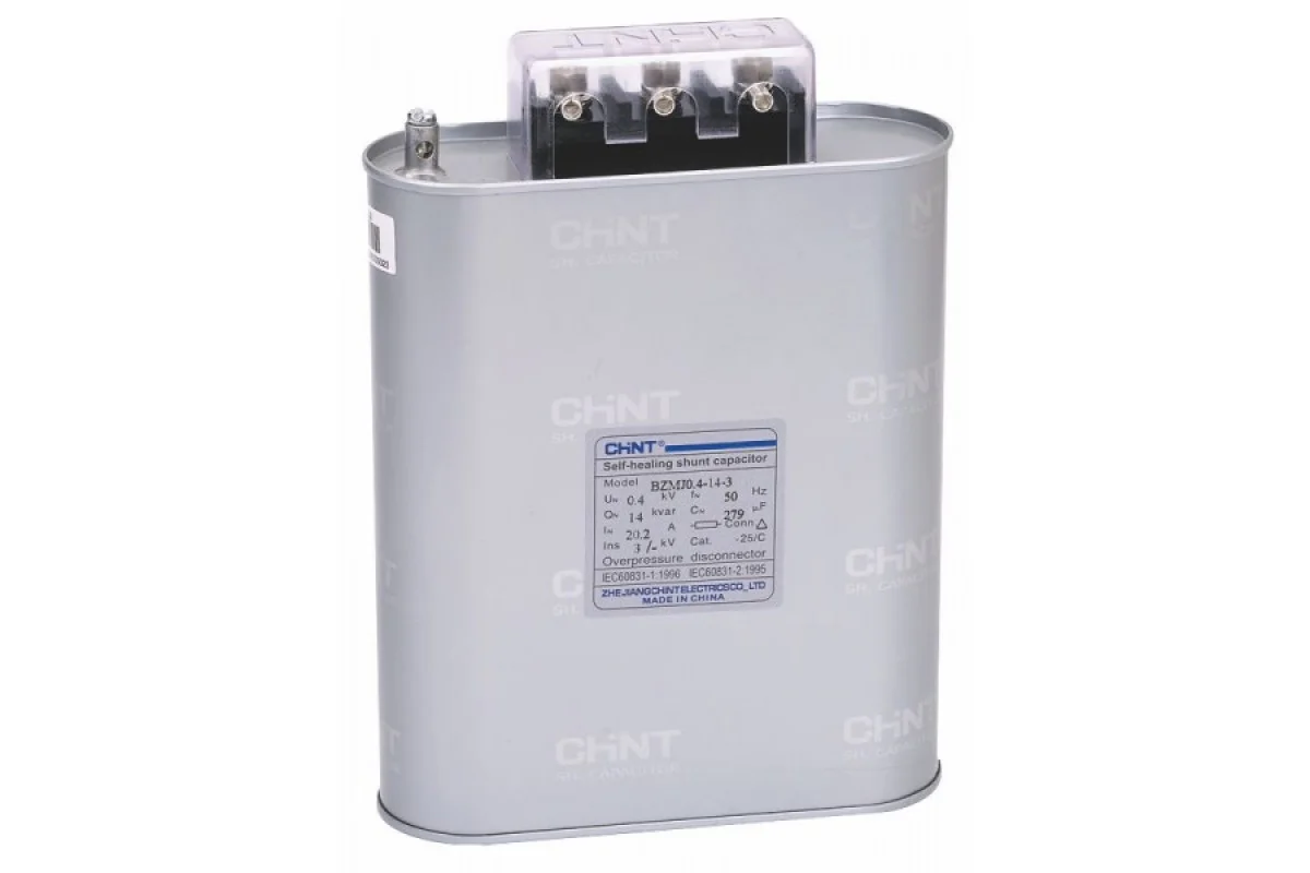 Трифазний конденсатор BZMJ-0,45-20-3 АС450В, 20kВАр (516363)