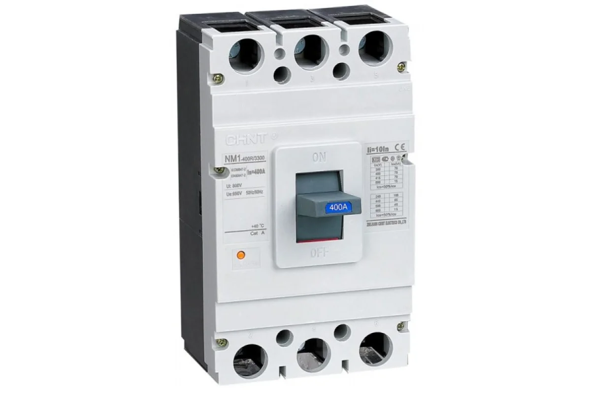 Автоматичний вимикач корпусний NM1-400S/3300 400A (126644)