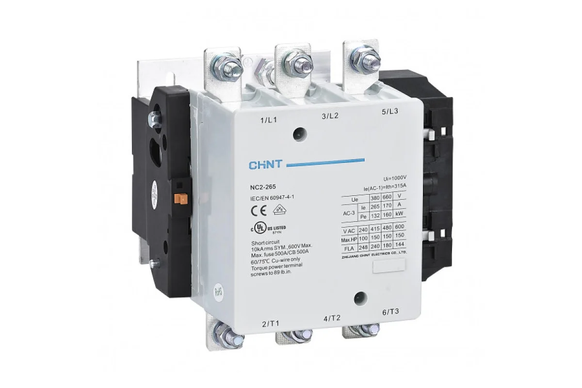 Контактор переменного тока NC2-265 400V 50Hz (235337)