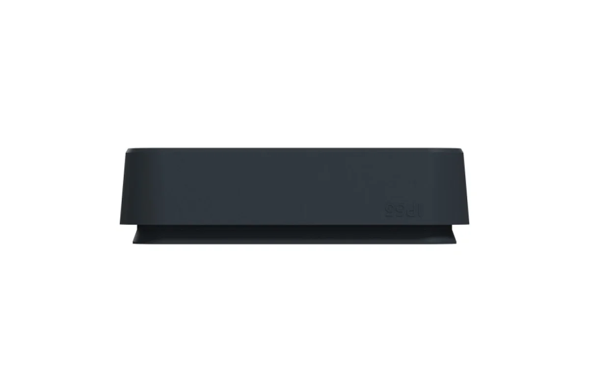 Рамка двомісна вертикальна IP55 Mureva Styl, чорна (MUR34151)