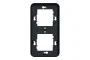 Рамка двомісна вертикальна IP55 Mureva Styl, чорна (MUR34151)
