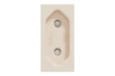 Розетка New Unica, механізм, 2P, 10A, European, за шторками, IP3x, бежевий (NU303144)